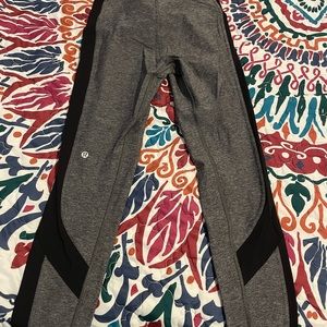 Lululemon grey/black leggings